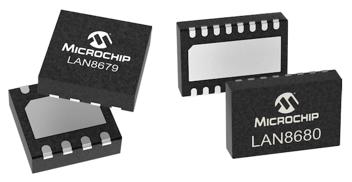 New Microchip LAN8679 and LAN8680